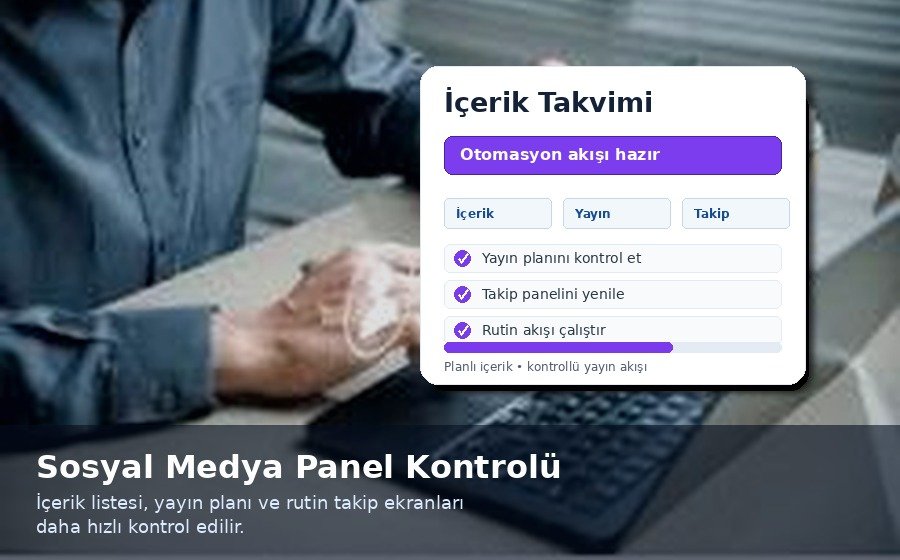 Sosyal medya kullanıcıları için içerik ve kontrol otomasyonu